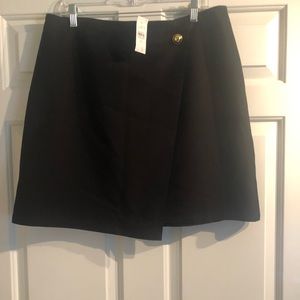 Loft black skirt.  NWT